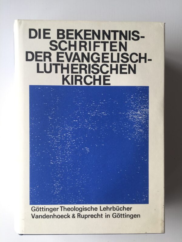 Køb "Die Bekenntnisschriften der evangelisch-lutherischen Kirche 1982" (forside)