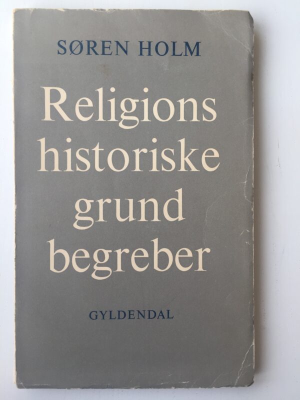 Køb "Religionshistoriske grundbegreber 1965" (forside)