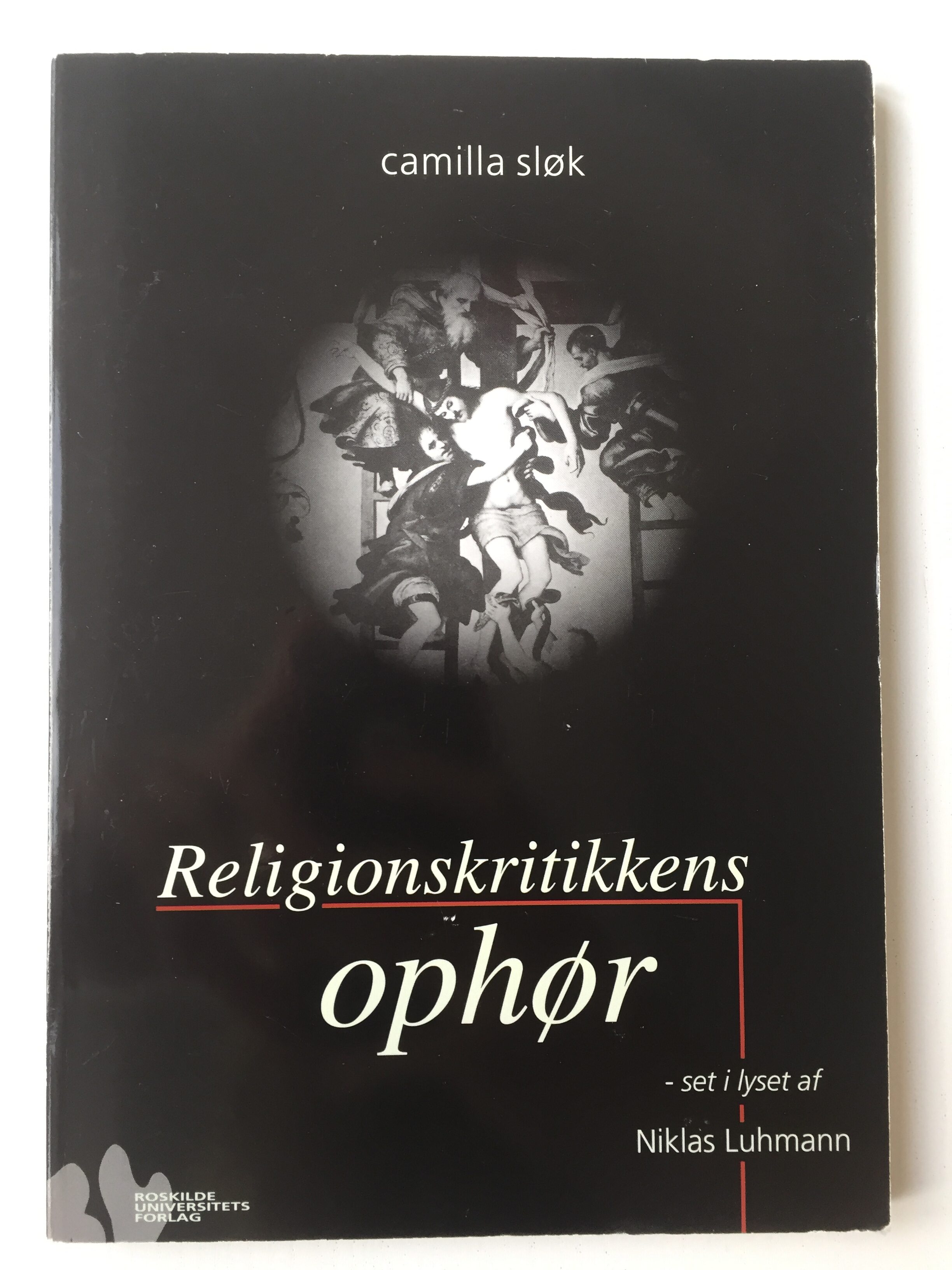 Køb "Religionskritikkens ophør 1999" (forside)