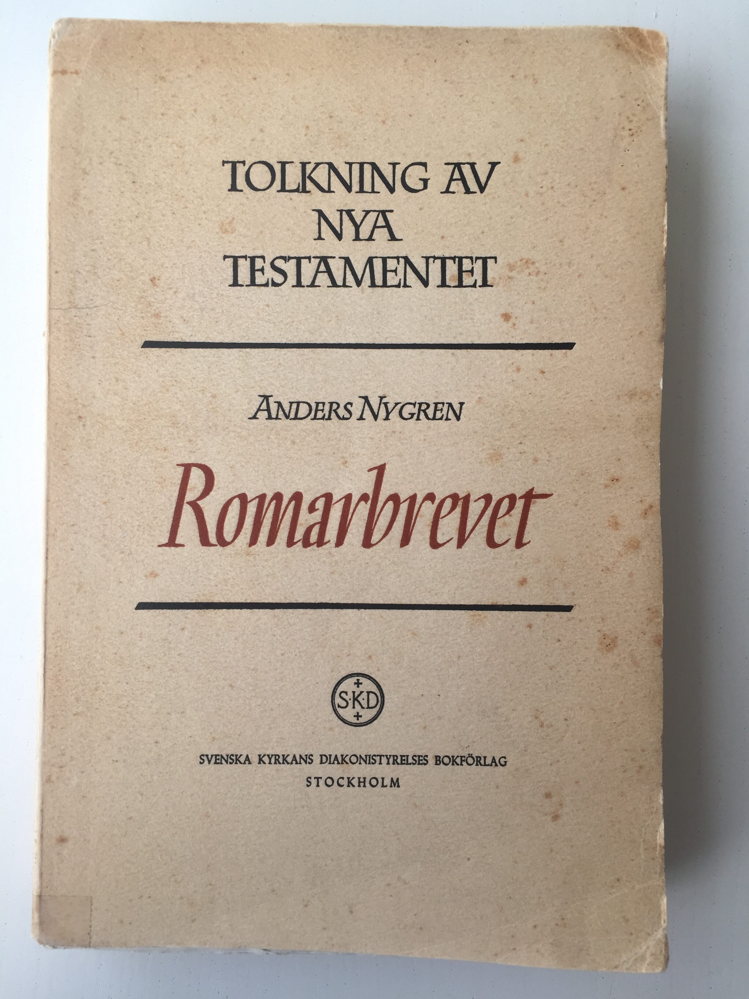 Køb "Tolkning av Nya Testamentet 1944" (forside)